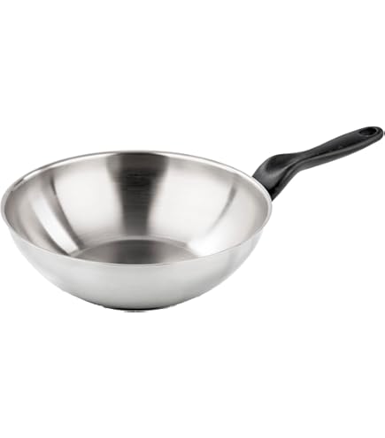 Chinese Non-stick Seasoned Cast Iron Wok With Two Handles Carbon Steel Wok Aliba - Foto 4