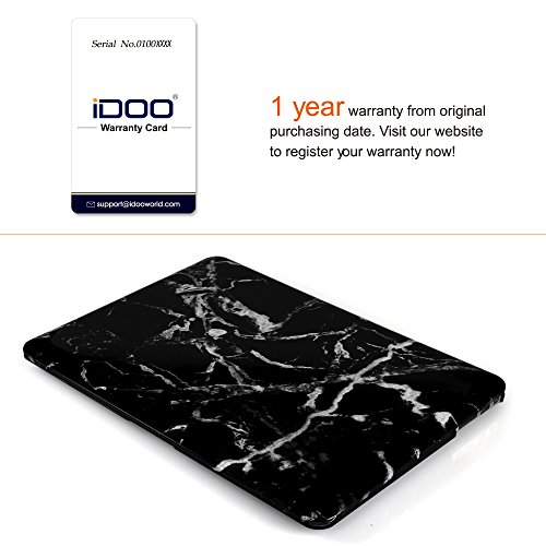 iDOO MacBook Schutzh  lle   Hard Case Cover Laptop H  lle  F  r MacBook Pro 13 Zoll     mit CD-Laufwerk  A1278  - matt  schwarzer Marmor