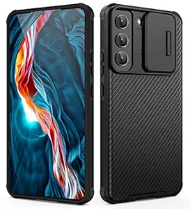 Phone Case for Samsung Galaxy S22 Plus Case with Camera Cover, Full-Body and Camera Protection Case Only for Samsung Galaxy S22 Plus 5G 6.8 inch (2022 Release)