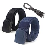 Práctico cinturón táctico: Ideal para policías, bomberos, CCW, guardias de seguridad, electricistas y trabajadores de servicios públicos que necesitan un gran cinturón de servicio para llevar herramientas o armas. También es ideal para practicar deportes al aire libre, escalar montañas, etc. ¡Un buen regalo para tus amigos y familiares!