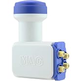 MAG D&Ouml;RTL&Uuml; SANTRAL LNB ALTIN U&Ccedil;LU SHARP CHİP 0.1DB *RAMTECH RT-03