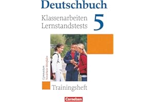 Deutschbuch Gymnasium - Trainingshefte - 5. Schuljahr: Klassenarbeiten, Lernstandstests - Nordrhein-Westfalen - Trainingsheft mit Lösungen