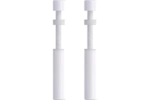 Thoquene 2 sztuki uchwyt na karty graficzne biały z regulacją wysokości, wspornik Gpu Holder Sag Bracket z magnesem (74 mm-120 mm)