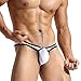 Produktbild JZTRADING Sexy Herrenunterwäsche Tanga Versuchung Baumwolle Niedrige Taille Slip Mode T-Back Stretch Panty Jockstrap Sports (Europa Größe)