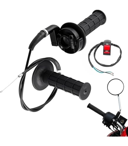 Tunejoy Gasgriff Set Universal 22mm Für ATV, Quad & Scooter