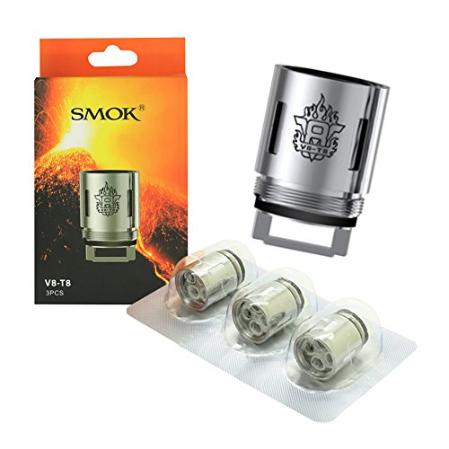 smok tfv8 (v8-t8) 0,15ohm testate Evaporador Juego de 3