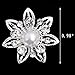 Imixlot Bridal Wedding Clear Crystal Swirl Hair Twists Coils Spirals Hair Pin Clip Accessories (pcak of 12) (#2)