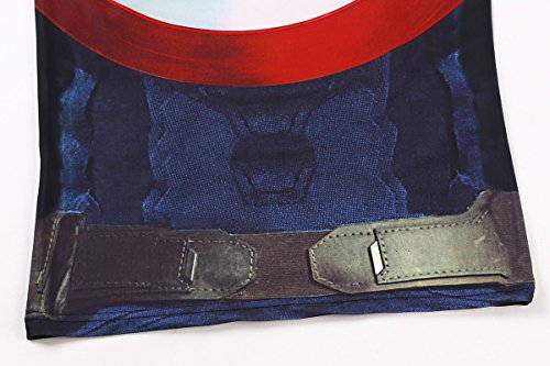 Cody Lundin® Herren Kompression Rüstung Amerika Held Logo Fitness laufen Sport Kurzarm - 5