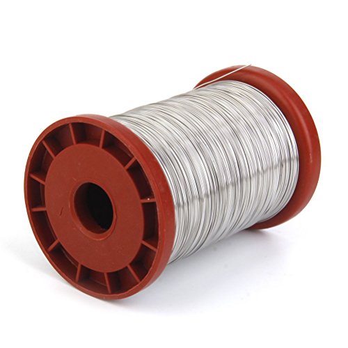 ROSENICE Edelstahl-Draht für Bienenstock Frames Bienenzucht Ausrüstung 500G 0.5mm - 2