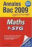 Image de Maths Tle STG : Sujets et corrigés