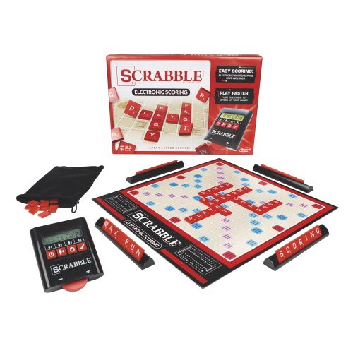 Preisvergleich Produktbild Scrabble Game (Electronic Scoring) by Hasbro