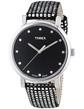 Timex Damen-Armbanduhr Originals Classic Round Analog Quarz Leder T2P481