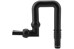 Pssopp Boquilla de Pico de Pato de plástico Acuario Boquilla de Salida de Agua en Forma de U Flexible Flexible Girar Boquilla Tanque de Peces Bomba de Boquilla