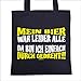 Produktbild tolle Baumwolltasche Bier Geburtstag Geschenk Tasche Tragetasche Einkaufstasche Weihnachten Goodman Design®