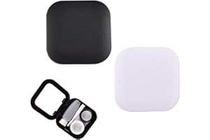 BBBORVOX 2pcs Contact Lens Cases with Mirror,Coloured Contact Lenses Applicator Portable Hygiene Contact Lens Container Travel Set with Mirror Contact Lens Case Contact Lens Holder Mini Box Container.