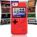 Produktbild leegoal Gameboy Phone Case, Farbdisplay Aus Gehärtetem Glas Retro 3D TPU-Gehäuse Mit 36 kleinen Spielen, Stoßfestes Videospiel-Case Für iPhone 6/7/8/6Plus/7Plus/8Plus/X/Xs Max/XR