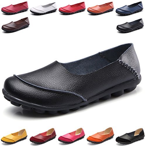 soft leather slip on shoes womens