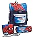 Produktbild Spiderman Jungen Schulranzen Set - marine blau -