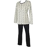 RAGNO Pigiama Donna Aperto Davanti Manica Lunga Pantalone Lungo Invernale Interlock Articolo DA54N6