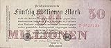  Deutsches Reich Rosenbg: 97a, Reichsdruckerei 1923 50 Millionen Mark (Banknoten für Sammler)