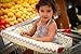 Bambella Shopping Trolley Cover - Yellow Chevron