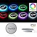 Produktbild K-Bright Auto Cup Halter Matte LED für Auto Becherhalter,7 Farben ändern sich Untersetzer,Universal Getränke Pad automatisch auf bei Dark,mit USB wiederaufladbar(2 Stück)