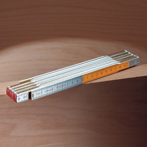 Stabila MESSGERäTE GUSTAV ULLRICH GMBH 112800 Holzgliedermaßstab L.2m weiß/gelb wetterfest Stabila Genauigk.III - 2