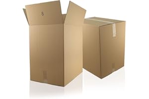 Pack de 5 cajas de cartón sencillo. 4 solapas | Sumicel® (600 x 450 x 650 mm | N8)