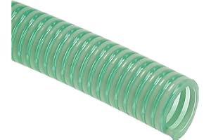 FITTINGSTORE Meterware - Tubi a spirale in plastica di aspirazione a pressione in PVC, tubo per aria compressa (tubo diametro interno: 76 mm)