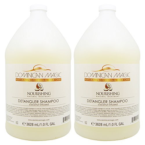 Dominican Magic Coconut Detangler Shampoo 1 gal "Pack of 2" RS.13999 (47.00% Off) - Amazon