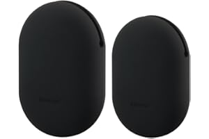 Geekria 2 Stück Silikon-Schutzhülle für Ohrhörer, für PowerBeats, Jabra Sport Pace, Jaybird X3, X2, BlueBuds X, Freedom, Ohrhörer-Schutz, Quetschtasche/weiche Aufbewahrungstasche ( M + S, )