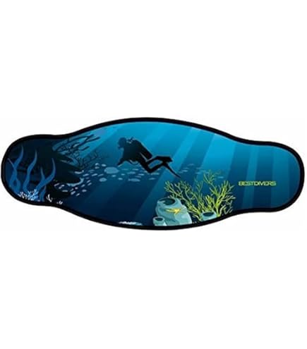 SANGLE DE MASQUE NEOPRENE DOUBLE VELCRO TEXTURE HEAD Best Divers - Sport