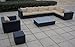 Produktbild Baidani Garten Lounge Garnitur Flachrattan, Blizzard Select, schwarz / taupe, 328 x 192 x 84 cm, 13b00022.97001