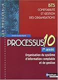 Processus 10 - Organisation du système d'information comptable et de gestion - BTS CGO 1re année