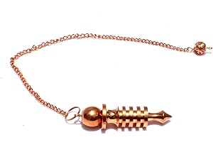 Jet International ISIS Anillo de 4 Placas Cobre Metal ISIS Péndulo Curación Dowsing A ++