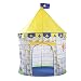 Produktbild sourcingmap® Blau Tragbar Falten Pop Oben Spiel Zelt Schloss Haus Spaß Ritter Prinzessin Ritter