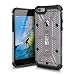 Produktbild Urban Armor Gear Schutzhülle nach US-Militärstandard für Apple iPhone 6/6S - transparent [Verstärkte Ecken | Sturzfest | Antistatisch Vergrößerte Tasten] - UAG-IPH6/6S-ICE-VP