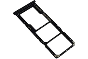 MAINHATTAN MOBILE Dual SIM Kartenhalter passend für Samsung Galaxy A70, Originalersatz, Schwarz