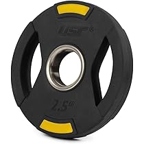 Avessa Olimpik Plaka, 1.25 Kg, Kauçuk Kaplama, Salon Tipi, Sarı