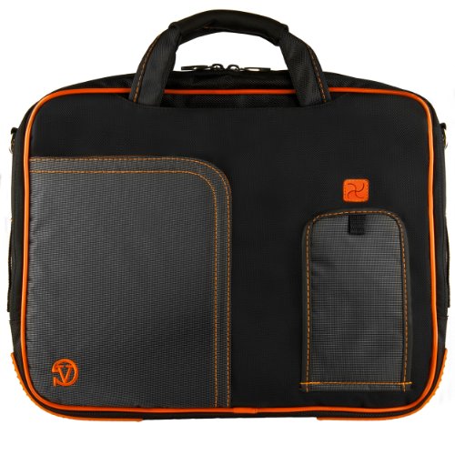 Vangoddy Pindar PC Laptops und Tablets Tasche Nylon für Laptop für 12 Zoll 13 Zoll und 14 Zoll PC Laptops und Tablets orange - 6