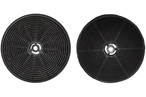 HOME EQUIPEMENT Filtre charbon par 2 CR750 pour Hotte AIRLUX,GLEM