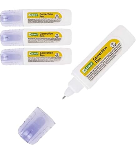 Pentel Pocket - 2 Correctori Liquidi Bianchi Ad Alta Precisione | Ideali Per Scuola E Ufficio - Foto 3