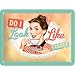 Produktbild Nostalgic-Art - Say it 50's Do I Look Like I Care - Blechschild - 15x20cm