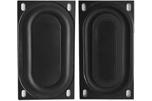 2 st gör-det-själv bashögtalare högtalare vibrerande membran passiv bashögtalare membran platta högtalare passiv radiator basmembran