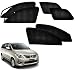 Auto Pearl - Premium Quality Zipper Magnetic Sun Shades Car Curtain For - Toyota Innova Type-3 - Set of 6 Pcs RS.1049.00