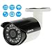 Produktbild KKmoon Sicherheitsüberwachung Outdoor Indoor Bullet Kamera AHD 1080P 2000TVL Megapixel CCTV Unterstützung wetterfest IR-CUT Filter Nachtansicht Plug & Play 24 LEDs