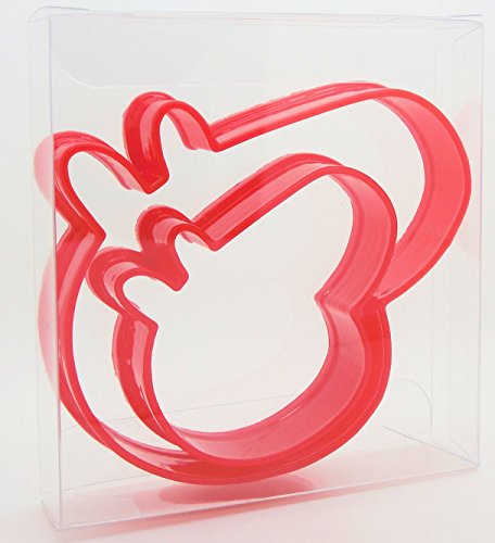 Peppa Pig Cookie Cutter Set von 2, Brötchen, Gebäck, Fondant Cutter - 2