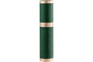 Travelofo Perfume Atomiser Spray Bottle, Mini Travel Perfume Bottles, 5ml Perfume Atomisers Refillable Bottle, Small Perfume Dispenser Holder for Man and Woman (Green)