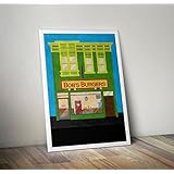 Bobs Burger inspirierte Poster, Druck A3 11.7 x 16.5 Zoll