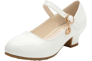 EDOSIR Mädchen Tanzschuhe Glitzer Shinning Abendschuhe Bowknot Low Heels Kleine Mädchen Mary Jane Schuhe Dress Up Prinzessin Schuhe Geburtstag Hochzeit…